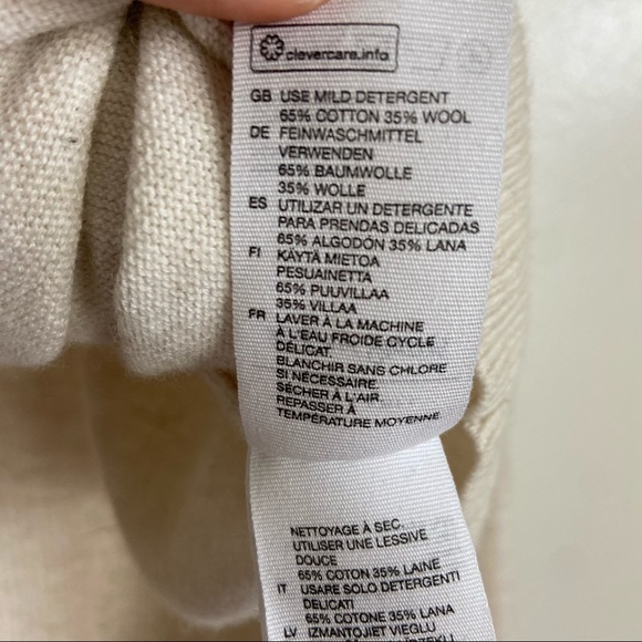 & Other Stories wool blend ivory sweater size S - Picture 5 of 6